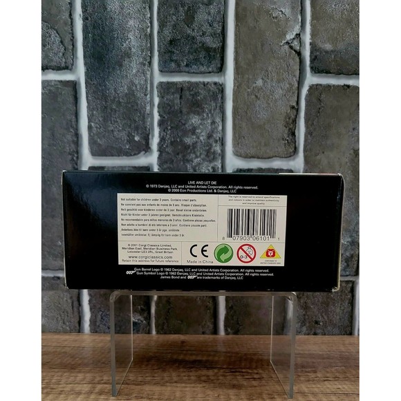 JAMES BOND 007 Corgi "Live & Let Die" Leyland Dbl Decker Bus (2000) #CC06101 NEW - Picture 7 of 9